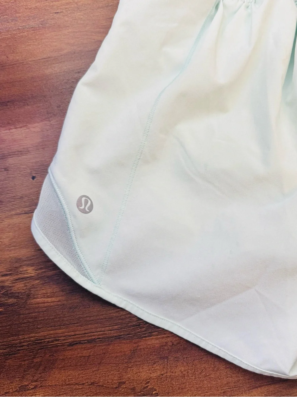 Lululemon Hotty Hot High Rise Short 4” Mint Moment Size 2 EUC